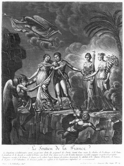 Allegory of the Good Government of Napoleon Bonaparte (1769-1821) from 